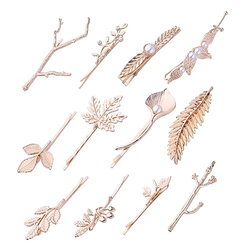 Mikinona 12stücke Haarnadel Legierung Ast Haarnadel Haarspange Retro Haarschmuck Für Frauen Mädchen Party Hochzeit von Mikinona
