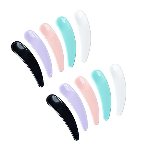 Mikinona 150 Stück kosmetischer Löffel werkzeug Make-up-Creme-Löffel Schminkschaufel Löffel für Lippenstiftpuder Make-up-Unterpaket-Tool Sahneschaufel Gesichtsmaske Löffel von Mikinona