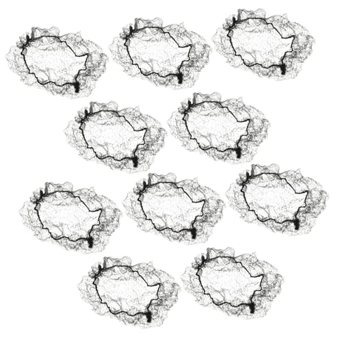 Mikinona 15stücke Netzhüte Zum Stylen Für Perücken Transparente Dutt-haarabdeckungen Elastische Mini-haarnetze Für Ballett Und Mädchen Unsichtbare Haarnetze Zum Tanzen Netz Für von Mikinona