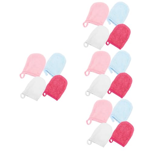 Mikinona 4sets Bequem Make-up Entferner Gesicht Waschen Mitts Weiche Reinigung Handschuhe Für 4 Stücke * 4 von Mikinona