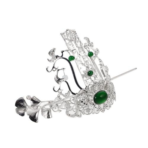 Mikinona Antike Chinesische Haarkrone Und Haarnadel Traditioneller Vintage-kopfschmuck Für Männer Haarschmuck Antiken Stil von Mikinona