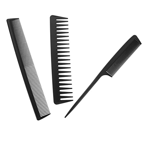 Mikinona Haar Kämme Aus Kunststoff Friseur Kämme Zum Entwirren Haar Styling Werkzeug Für Frauen Und Männer Geeignet Für von Mikinona