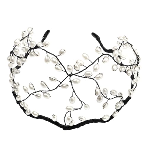 Mikinona Stirnband Brautschmuck Hochzeit Kopfbedeckung Haar-accessoire Für Frauen Mikinona Stirnband Brautschmuck Hochzeit Kopfbedeckung Haar-accessoire Für Frauen von Mikinona