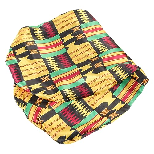 Mikinona Komfortable Lange Schlafmütze Für Frauen Geometrisches Design Elastischer Duschhaube Für Und Beauty Für Bad Und Schlaf von Mikinona