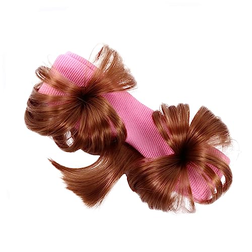 Mikinona Perücke Mädchen Stirnband Kinder Kunsthaar Stirnband Haar Accessoire Perücke Kopf Wrap Mikinona Perücke Mädchen Stirnband Kinder Kunsthaar Stirnband Haar Accessoire Perücke Kopf Wrap von Mikinona