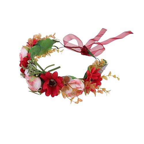 Mikinona Blumenstirnband Für Die Braut Brautkopfbedeckung Hochzeit Haarschmuck Party Haarreif Mikinona Blumenstirnband Für Die Braut Brautkopfbedeckung Hochzeit Haarschmuck Party Haarreif von Mikinona