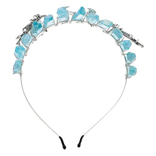 Mikinona 1stück Wasserfall Kristall Haarband Haarschmuck Für Damen Elegantes Headband Mit Funkelnden Verzierungen Für Hochzeiten Und Besondere Anlässe Perfektes Accessoire Für Jeden von Mikinona