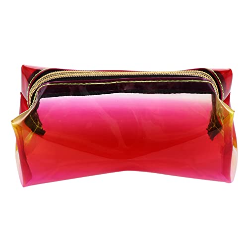 Mikinona 1stück Transparente TPU Kosmetiktasche Große Kapazität Leicht Zu Reinigen Für Reisen Und Geschäftsreisen Modisches Design Für Stilvolle Frauen von Mikinona