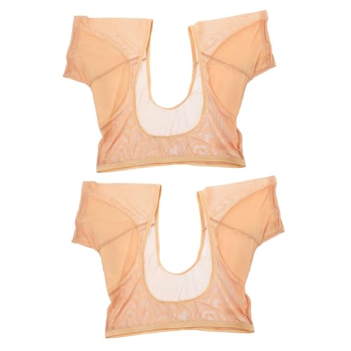 Mikinona 2stücke Underarm Sweat Protector Damen Vest Mit Atmungsaktiven Schweißabsorptionspads Für Heiße Tage Komfortabel Und Hautfreundlich Sorgt Für Trockene Kleidung von Mikinona