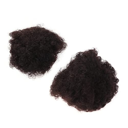 Mikinona 2stücke Afro-wrap Kurz Lockig Für Pferdeschwanz Dutt Verlängerung Mit Kunstfaser Material Verstellbare Geeignet Für Frauen Mädchen von Mikinona
