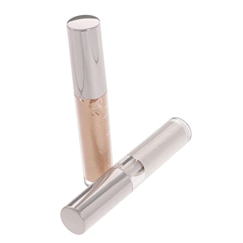 Mikinona 2stücke Flüssiger Highlighter Für Gesicht Perlen-lidschatten Mit Glitzer Für Verschiedene Make-up-looks Farben Unicorn Leicht Und Tragbar Perfekter Augenaufschlag Für von Mikinona