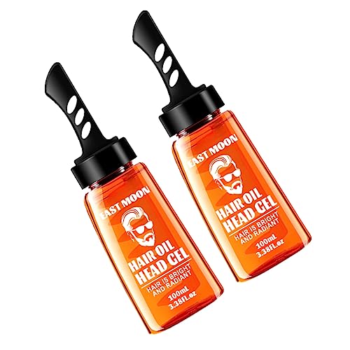 Mikinona 2st Haarwachs Für Männer Haarsprays Für Männer Haargel Für Männer Haarspray Für Männer Haarstyling-creme 2 in 1 Haar Haarschneidekamm Haarpflege Sport Mann Ein Kamm Bürste von Mikinona