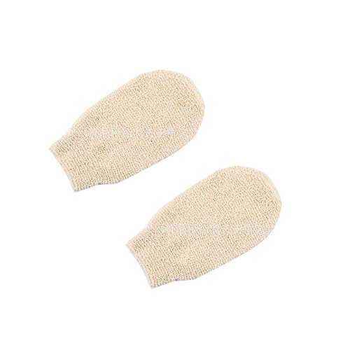 Mikinona 2 Stück Massagetuch Für Den Körper Handschuhe Peeling-gesichtswäscher Handtuch Zurück Schrubben Handtücher Badezubehör von Mikinona