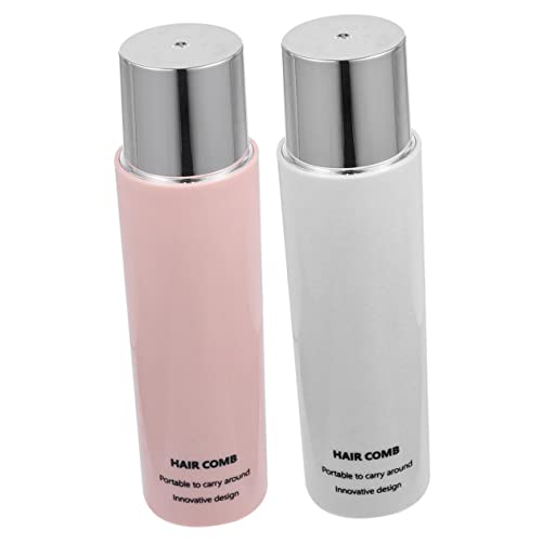 Mikinona 2stücke Haarbürste Für Frauen Und Männer Antistatische Styling-roll-haarbürste Reise-haarbürste Mit Einziehbarem Roller Für Lockiges Haar Föhnbürste Und Trockenbürste von Mikinona