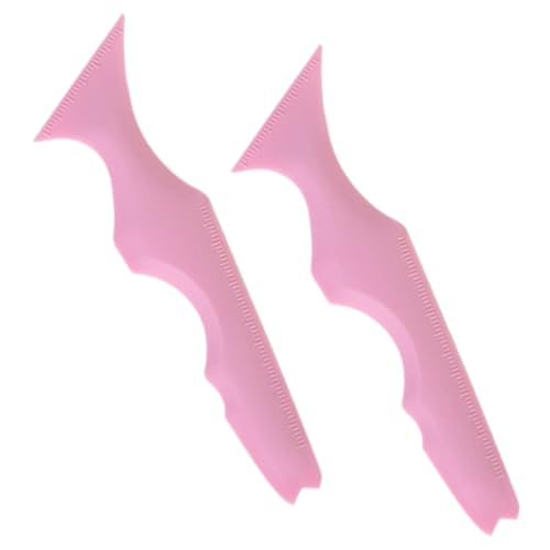 Mikinona 2stücke Eyeliner-führungsschablonen Aus Silikon Wiederverwendbar Für Oberen Und Unteren Lidstrich Praktische Make-up-hilfe Für Augen Lidschatten-führungsschablonen Und Augenbrauen- von Mikinona