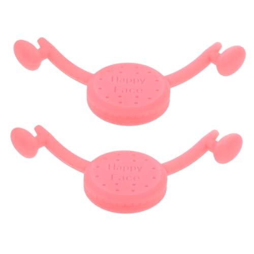 Mikinona 2 Stück Smile Corrector Lippenformer Gesichtsmuskeltrainer Weicher Mundtrainer für Frauen Mädchen Sanftes Training für Attraktives Lächeln Rosa Design Mikinona 2 Stück Smile Corrector Lippenformer Gesichtsmuskeltrainer Weicher Mundtrainer für Frauen Mädchen Sanftes Training für Attraktives Lächeln Rosa Design von Mikinona