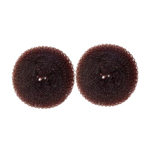 Mikinona 2 Stück Teiliges Haar Duttformer aus Strapazierfähigem für Dünnes Haar Donut und Ring Stil Frisuren Klein Einfach zu Verwenden für Mädchen und Ballettfrisuren von Mikinona