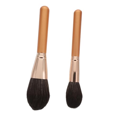 Mikinona 2-teiliges Make-up-pinsel-set Doppel-rouge-pinsel Für Gesicht Und Grundierung Stilvoll Einfach Zu Verwenden Für Mädchen von Mikinona
