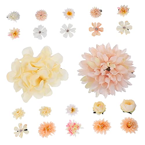 Mikinona 20stücke Blumen Haarspangen Für Damen Kleine Süße Haarschmuck Für Junge Mädchen Mädchen Hochzeit Geburtstag Accessoires Leicht Tragbar Langlebig von Mikinona