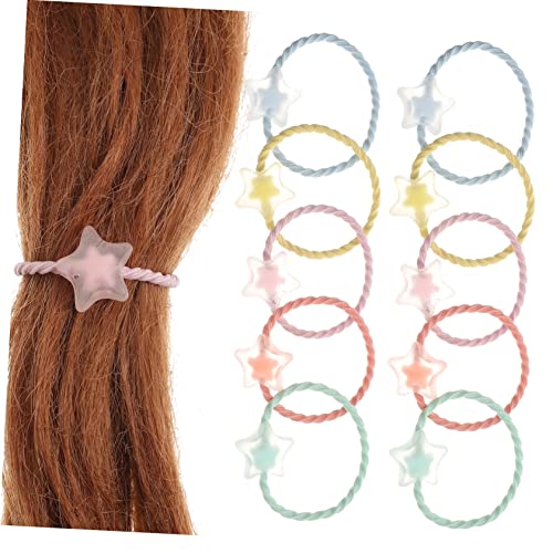 Mikinona 20st Kleine Gummibänder Als Haarschmuck Halter Für Haargummis Kleiner Pferdeschwanzhalter Aus Seilen Elastische Haarbänder Elastische Haargummis Haarband Kind Gefrostet Armband von Mikinona