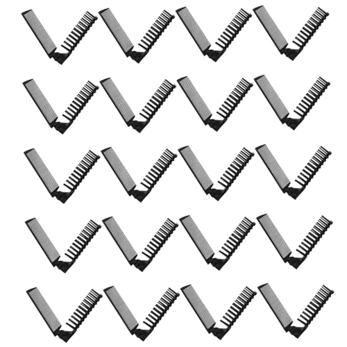 Mikinona 20 Stück Faltbare Haarbürsten mit Perlenzähnen Kompakter Reise-kamm für Damen und Herren Sanft zur Kopfhaut Robustes Klappdesign Stylisch und Praktisch für Tasche und Alltag von Mikinona