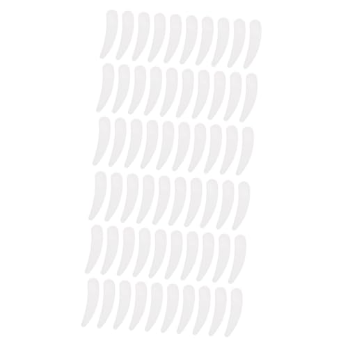 Mikinona 2 Sets Gesichts-schönheitslöffel-set Kosmetiklöffel Für Cremes Pp-material Augen- Make-up-löffel Für Cremes Augen 100 Stück * 2 von Mikinona