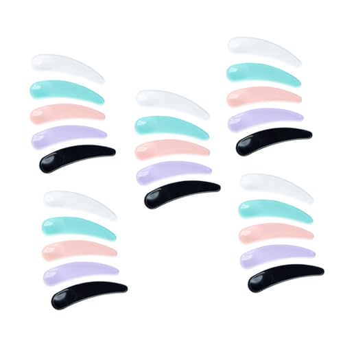 Mikinona 200 Stück Gesichtsmaske Löffel Kosmetik Spatel Wiederverwendbar für Gesichtscremes und Make Up Tool für Leicht und Tragbar von Mikinona