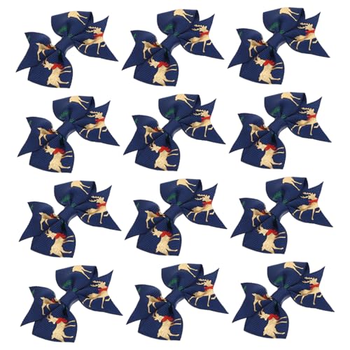 Mikinona 20stücke Weihnachts-haarspangen Für Junge Mädchen Festliche Schleifen-haarclips Für Blumenmädchen Und Weihnachtsfeiern Elegantes Haar-accessoire Für Mädchen von Mikinona