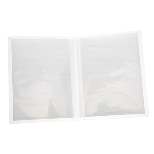 Mikinona 20blätter Nagelaufkleber-ordner Aus Hartplastik Zum Schutz Vor Flecken Und Druck Mit Mehreren Fächern Zum Sortieren Und Aufbewahren Für Sticker Zum Mitnehmen Für Memos von Mikinona