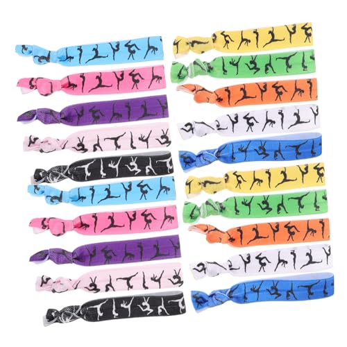 Mikinona Pcs Gymnastik Haargummis Für Mädchen Mädchen Gymnastik Armbänder Pferdeschwanzhalter Sport Haar Zubehör Set von Mikinona