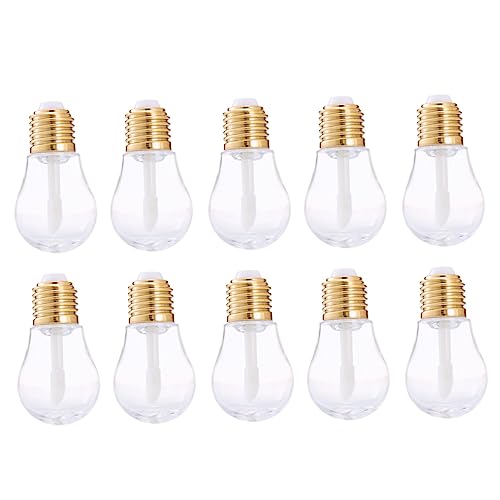 Mikinona 20stücke Lippenstiftbehälter Wiederverwendbare Transparente Plastik-lipgloss Flaschen Für Selbstgemachte Lippenpflege Und Für Frauen von Mikinona