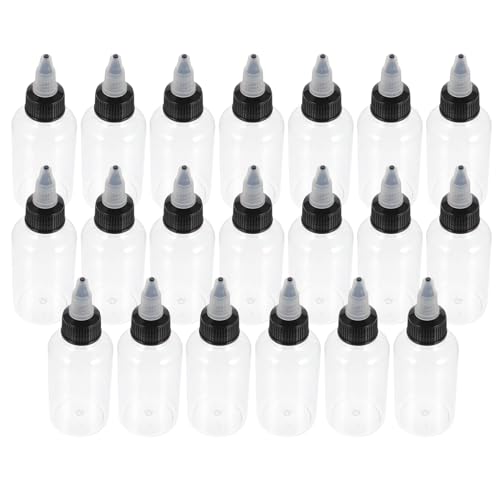 Mikinona 20stücke Transparente Squeeze Flasche Nachfüllbare Quetschflasche Für Flüssigkeiten Öle Und Farben Einstellbare Tropföffnung Leicht Und Praktisch Für Kunst Und Küche Mikinona 20stücke Transparente Squeeze Flasche Nachfüllbare Quetschflasche Für Flüssigkeiten Öle Und Farben Einstellbare Tropföffnung Leicht Und Praktisch Für Kunst Und Küche von Mikinona