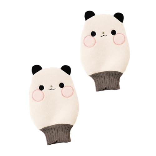 Mikinona 2stücke Badehandschuhe Peelingtuch Körperreinigungsbürste Duschtuch Badetuch Hautpflege Für Männer Und Frauen Zur Muskelentspannung Und Durchblutungsförderung von Mikinona