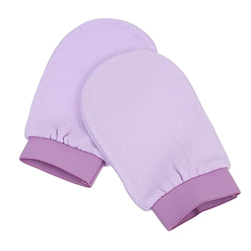 Mikinona Peeling-Handtuch Waschlappen Handschuhe Zurück Schrubben Handschuhe Badehandschuhe Doppelseitige Handtücher Reinigung von Mikinona