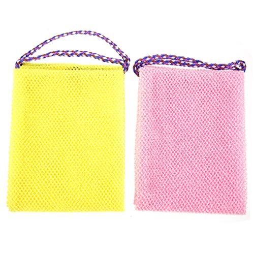 Mikinona 2stücke Teilige Körper Peeling Handtücher Mit Zugseil Badezubehör Für Rücken Und Körperpeeling Effektives Peeling Mit Hautschonung Kompakt Und Tragbar Erzeugt Reichlichen Schaum Mi Mikinona 2stücke Teilige Körper Peeling Handtücher Mit Zugseil Badezubehör Für Rücken Und Körperpeeling Effektives Peeling Mit Hautschonung Kompakt Und Tragbar Erzeugt Reichlichen Schaum Mi von Mikinona