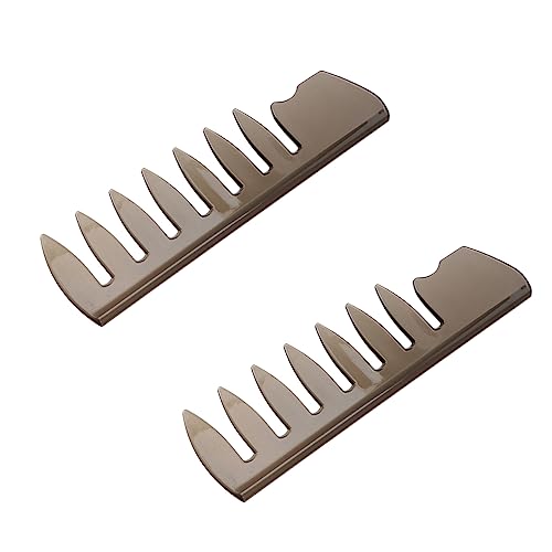 Mikinona 2stücke Teiliges Herren Haarkamm Antistatischer Styling Kamm Für Friseure Für Haarschnitt Und Hairstyling Für Täglichen Gebrauch Und Geburtstagsgeschenke von Mikinona
