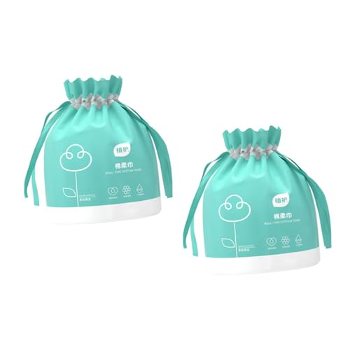 Mikinona 2rollen Einweg-gesichtstücher Aus Baumwolle Verdickte Make-up-entferner-tücher Für Trockene Und Nasse Anwendung Hochwertige Hygiene-handtücher Für Reisen Und Sport von Mikinona