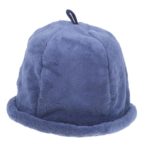 Mikinona 2 Stück Duschhaube Herren Filz Saunahut Breite Krempe Korallenvlies Saunahut Für Damen Bad Saunahut Belüftungslöcher von Mikinona