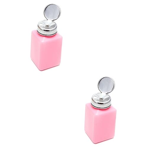 Mikinona 2stücke Nail Polish Pump Bottle Leere Maniküre-flasche Mit Anti-static Design Für Nagellackentferner Und Make-up Entferner von Mikinona