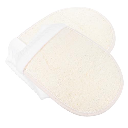 Mikinona 2stücke Exfoliating Handschuhe Für Dusche Peeling Mitts Zur Entfernung Abgestorbener Haut Für Männer Und Strapazierfähiges Design Für Effektive Körperreinigung Und Sanfte von Mikinona