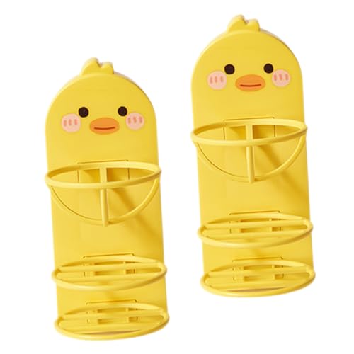 Mikinona 2stücke Kosmetikschwamm-organizer Mit Cartoon-muster Zweistufiger Make-up-schwammhalter Für Badezimmer Schlafzimmer Und Reisen Sauber Und Trocken Halten von Mikinona