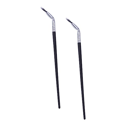 Mikinona 2stücke Wimpernbürsten Abgewinkelte Wimpernbürsten Für Präzise Anwendung Von Mascara Und Lidschatten Für Augen-make-up Und Wimpern von Mikinona