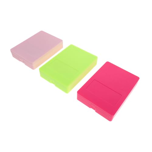 Mikinona 3 Sätze Reise Make-up Pinsel Set mit Spiegel Tragbare Professionelle Make-up Pinsel für Foundation Lidschatten und Puder Weiche Dichte Borsten Modische Farben Magenta Neon Grün von Mikinona