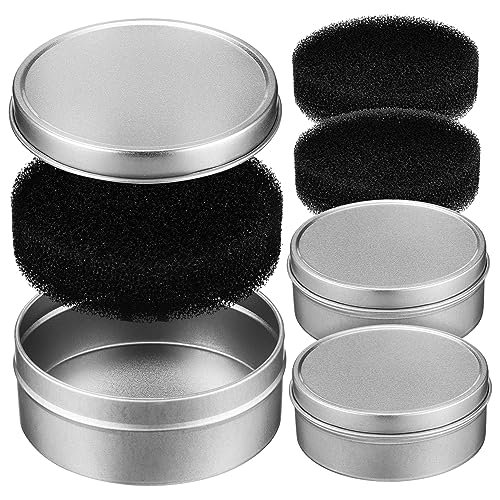 Mikinona 3 Satz Reinigungsbox für Make-up-Pinsel Schnelle Reinigung Make-up Pinsel Reinigungsbox Reinigung von kosmetischen Pinseln Make-up-Entferner- Schwämme lidschatten sauber von Mikinona