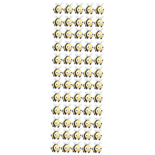 Mikinona 60stücke Bienen Headdress Zubehör Handgefertigte Simulation Biene Bastelmaterialien Für Junge Mädchen Für Schulprojekte Und Geburtstagsfeiern von Mikinona