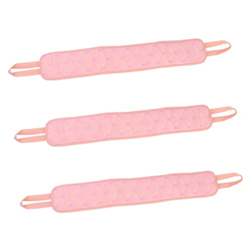 Mikinona 3 Stücke Bad Dusche Luffa Schwamm Körper Peeling Waschlappen Peeling Zurück Wäscher Spa Badetuch von Mikinona