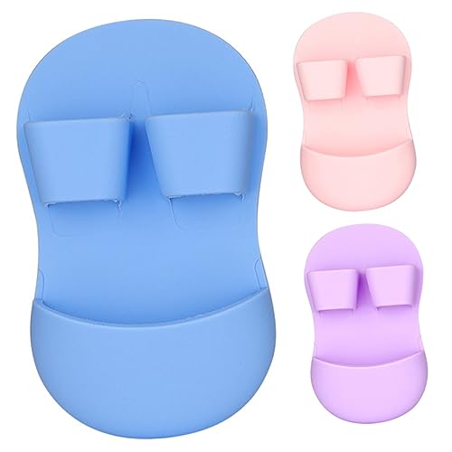 Mikinona 3 Stück Gesichtsbürste Gesichts- schrubben für Frauen Gesichtsbehandlung Gesichtsreiniger Gesichtspeelingbürste Gesichtsmuster Gesichtspeeling aus Silikon Gesichtswäscher Kieselgel von Mikinona