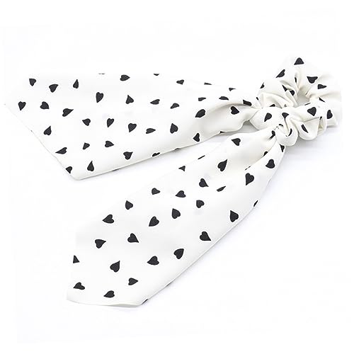 Mikinona 3stücke Haarbänder Mit Schleife Haargummis Elastische Haarreifen Aus Bändern Pferdeschwanzhalter Für Frauen Rot von Mikinona