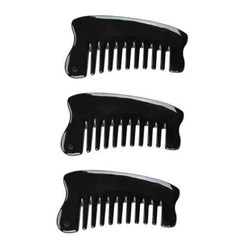 Mikinona 3 Stück Haarkamm Kopfhaut-alicator Massagekamm Tragbarer Taschenkamm Haarstruktur-werkzeug Für Frauen Und Männer von Mikinona