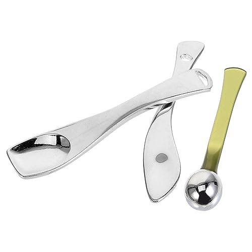 Mikinona 3stücke Löffelspatel Für Make-up Augencreme-löffel Creme-probenlöffel Make-up-löffel -löffel Hautspatel Kleiner Spatel Für Hautpflegeprodukte Make-up-schaufelspatel Für Mischen Und Mikinona 3stücke Löffelspatel Für Make-up Augencreme-löffel Creme-probenlöffel Make-up-löffel -löffel Hautspatel Kleiner Spatel Für Hautpflegeprodukte Make-up-schaufelspatel Für Mischen Und von Mikinona